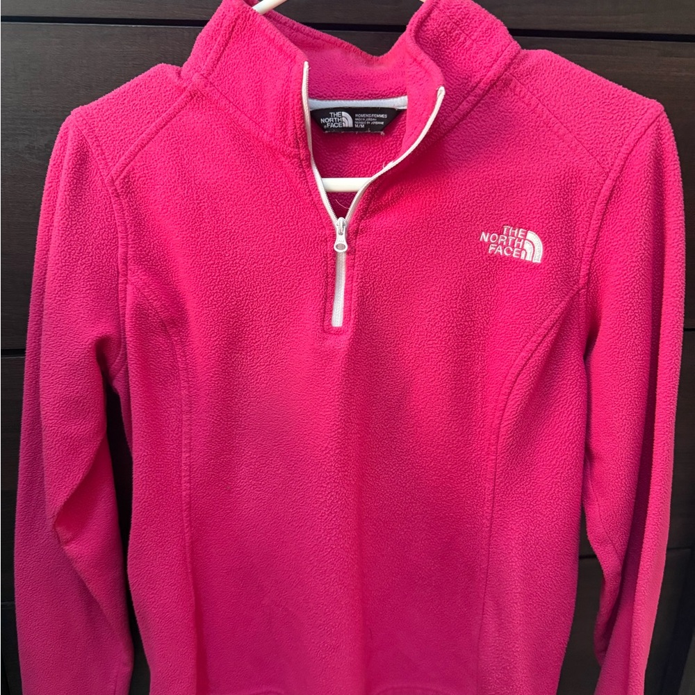The North Face Women's Bright Pink Fleece Jacket